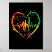 Reggae hartslag poster (Voorkant)