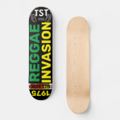 REGGAE INVASIE OFFICIËLE Skateboard (Voorkant)
