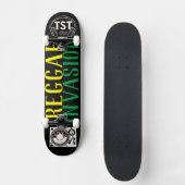 REGGAE INVASIE Skateboard (Voorkant)