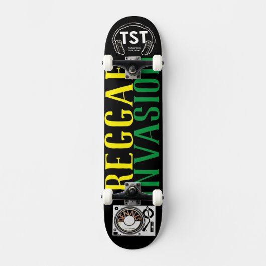 REGGAE INVASIE Skateboard (Voorkant)