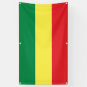 Reggae Jah Rastafari Movement Rastafarian Banner (Verticaal)
