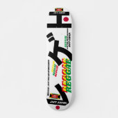 REGGAE JAPAN JMT JAPAN 7 3/4" Skateboard Deck (Voorkant)