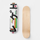 REGGAE JAPAN JMT JAPAN 7 3/4" Skateboard Dek (Voorkant)