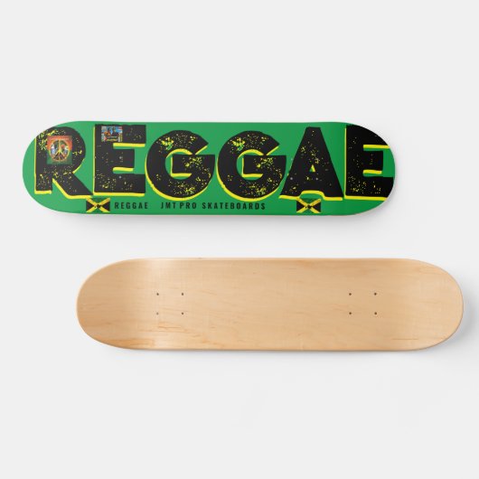 REGGAE JMT7 3/4-inch skateboard Deck (Horizontaal)