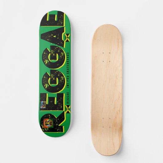 REGGAE JMT7 3/4-inch skateboard Deck (Voorkant)