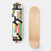 REGGAE JMT JAPAN 8 1/4" Skateboard Deck (Voorkant)
