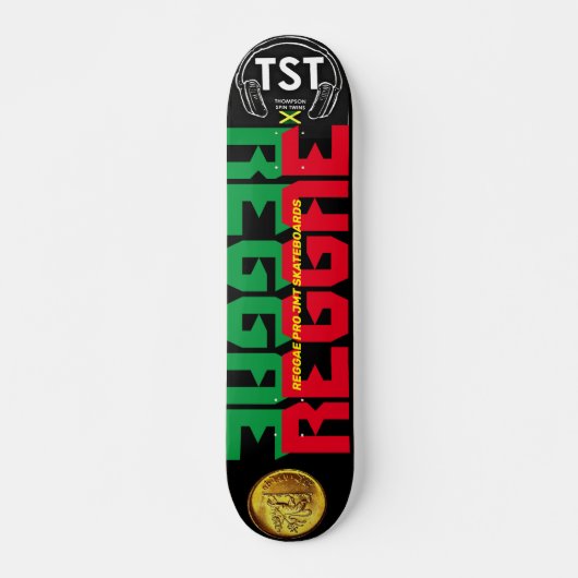 REGGAE JMT Skateboard (Voorkant)