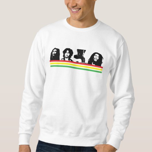 Reggae kleding Unisex | Retro Jamaica Trui (Voorkant)