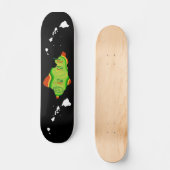 Reggae kleurde skateboard van Oahu (Voorkant)
