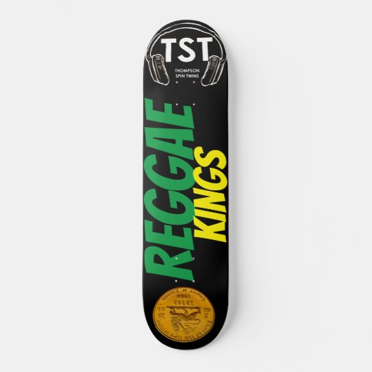 REGGAE KONINGEN / TST Skateboard (Voorkant)