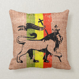 Reggae lion kussen