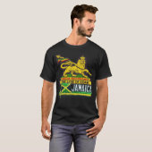 Reggae Lion of Judah Jamaican T-shirts Hoodies (Voorkant volledig)