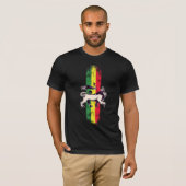 Reggae lion t-shirt (Voorkant volledig)