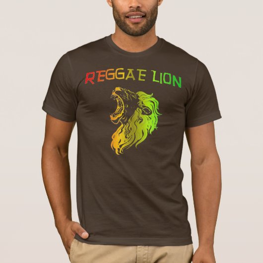 Reggae Lion T-shirt (Voorkant)