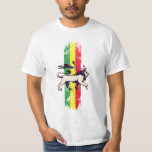 Reggae lion t-shirt<br><div class="desc">Unieke koning leeuw!</div>