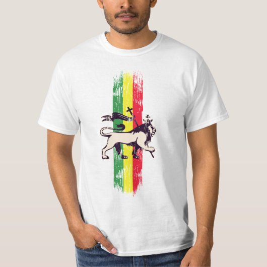 Reggae lion t-shirt (Voorkant)