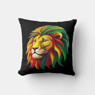 Reggae Lion T-shirt Kussen