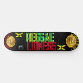REGGAE LIONESS 8 1/4" Skateboard Dek (Horizontaal)