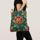 Reggae Lotus Flower Tote Bag (Dichtbij)
