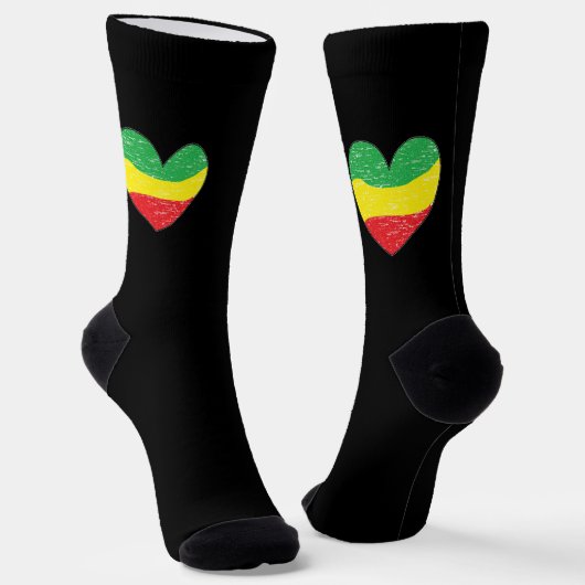 Reggae Love Sokken (Gebogen)