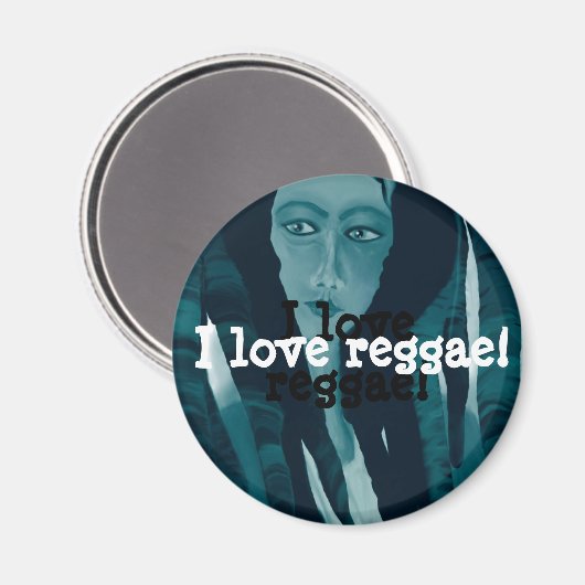 Reggae Magneet (Voorkant / Achterkant)