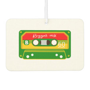 Reggae mix tape cassette 80's luchtverfrisser