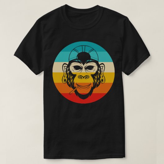 Reggae Monkey T-shirt (Design voorkant)