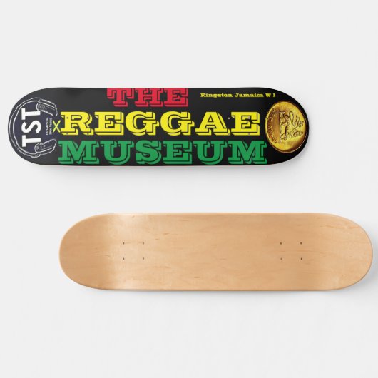 REGGAE MUSEUM 8 1/4" Skateboard Deck (Horizontaal)