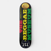 REGGAE MUSEUM 8 1/4" Skateboard Deck (Voorkant)