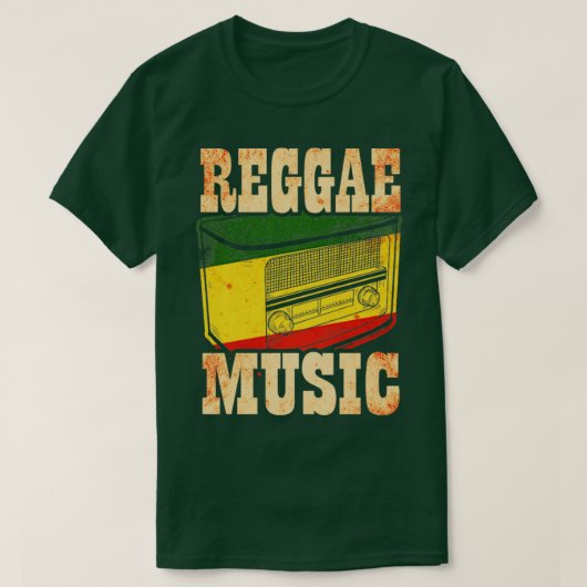 Reggae Music12 T-shirt (Design voorkant)