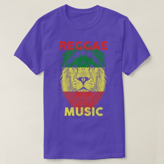 Reggae Music18 T-shirt (Design voorkant)