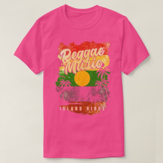 Reggae Music8 T-shirt (Design voorkant)