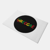 Reggae Music Deurmat (Schuin)