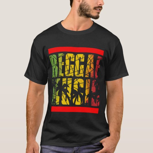 Reggae Music friend T-shirt (Voorkant)