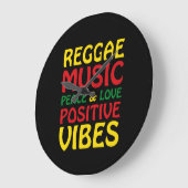 Reggae Music met positieve gezegden Grote Klok (Hoek)
