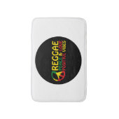 Reggae Music met positieve quotes Badmat (Voorkant Verticaal)