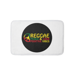 Reggae Music met positieve quotes Badmat