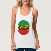 Reggae Music met positieve quotes Tanktop (Voorkant)