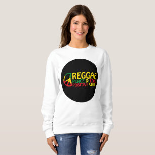 Reggae Music met positieve quotes Trui
