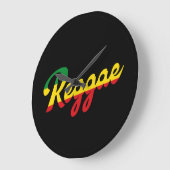 Reggae Music met reggagevlagkleuren Grote Klok (Hoek)