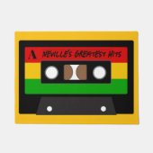 Reggae Music Musician Singer Cassette Tape Deurmat (Voorkant)