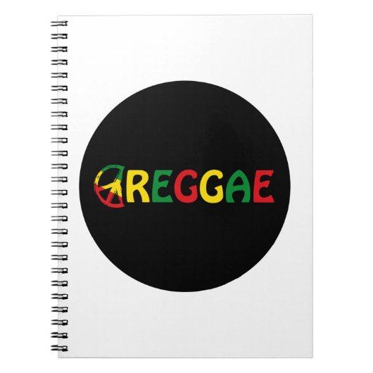 Reggae Music Notitieboek (Voorkant)