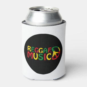 Reggae Music-ontwerp, reggae art Blikjeskoeler