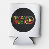 Reggae Music-ontwerp, reggae art Blikjeskoeler (Voorkant)