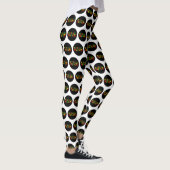 Reggae Music-ontwerp, reggae art Leggings (Rechts)