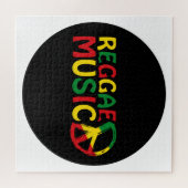 Reggae Music-ontwerp, reggae art Legpuzzel (Horizontaal)