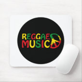 Reggae Music-ontwerp, reggae art Muismat (Met muis)