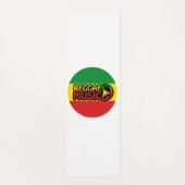 Reggae Music, reggae art met vredessymbool Yogamat (Voorkant)