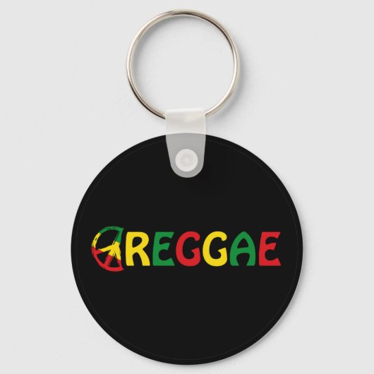 Reggae Music Sleutelhanger (Voorkant)
