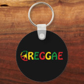 Reggae Music Sleutelhanger (Voorkant)